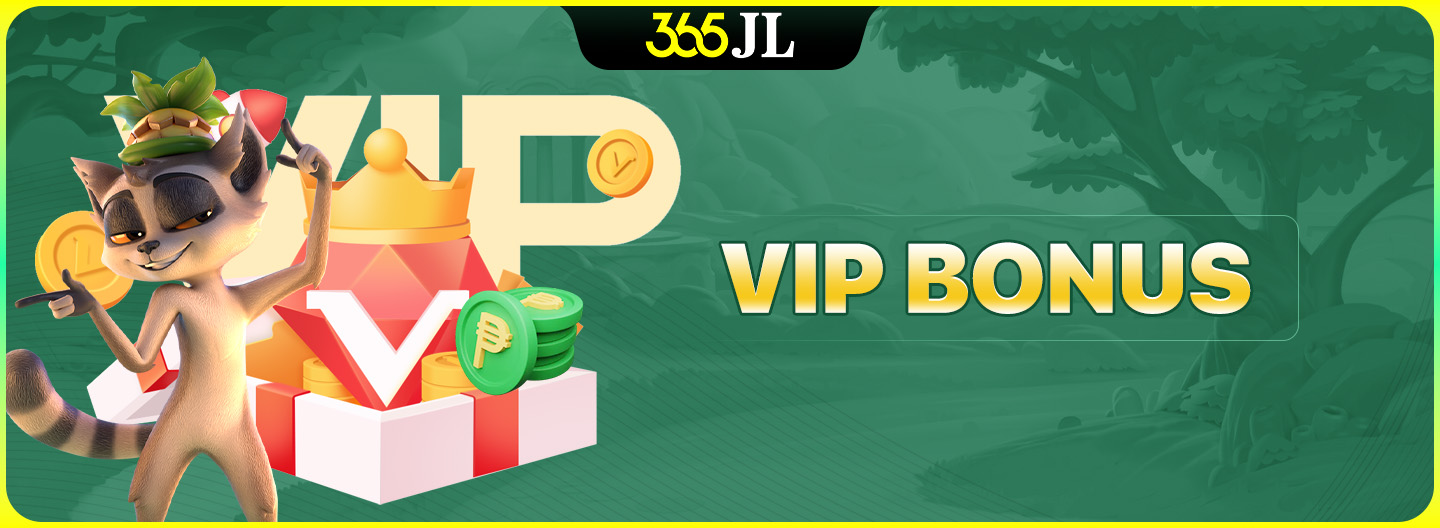 VIP Bonus promotion banner